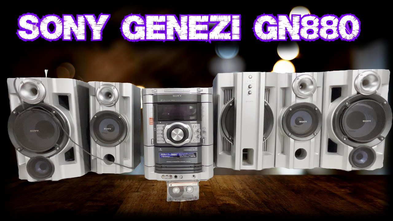 SONY GENEZI GN880// SUENA SUPER FUERTE!!!