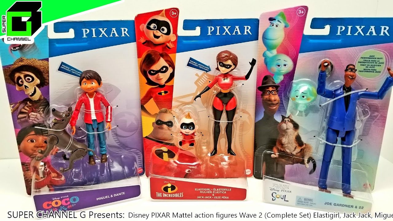 Disney PIXAR action figures Wave 2 (Complete Set)