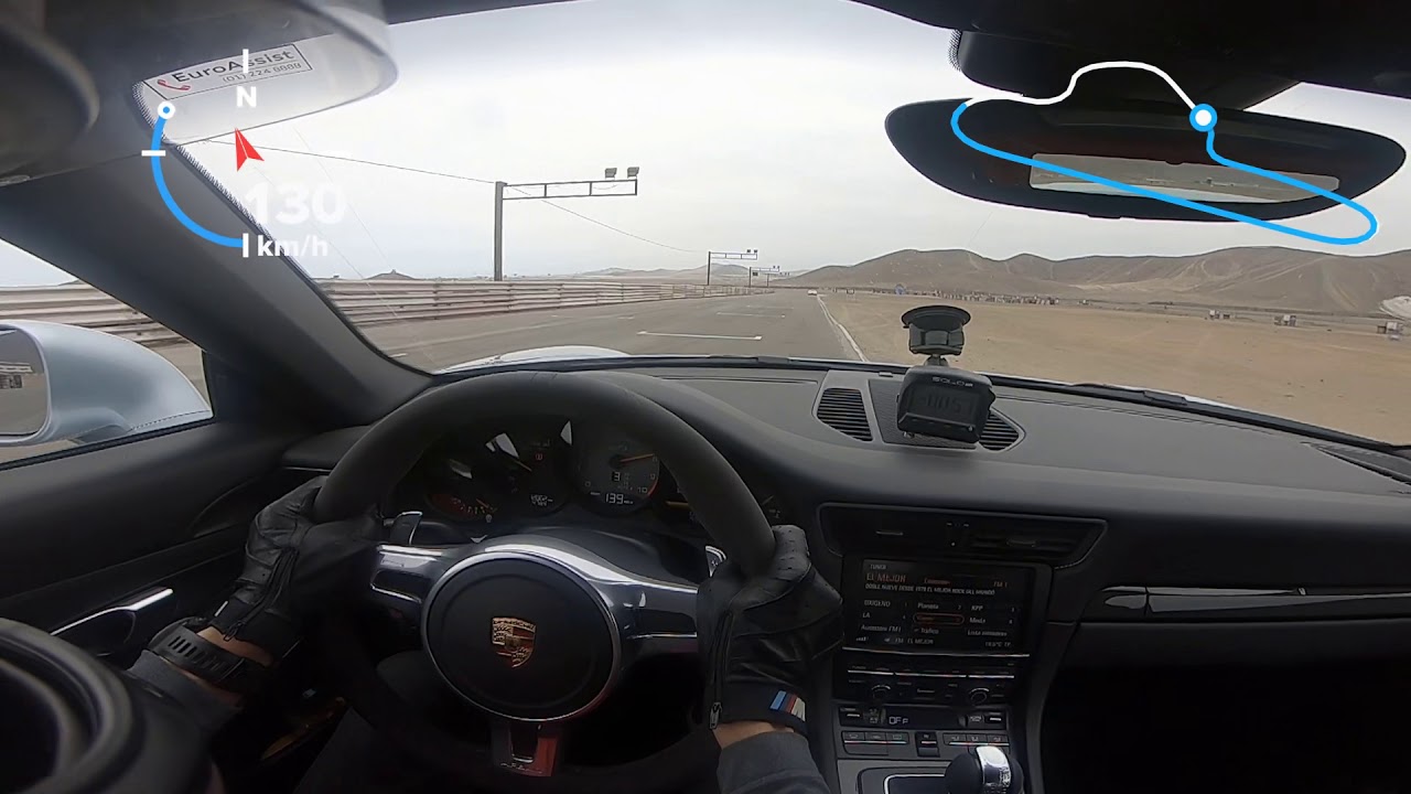 Porsche GT3 La Chutana Hot Lap