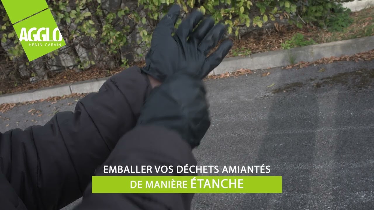 Comment déposer vos déchets amiantés en déchèterie ?