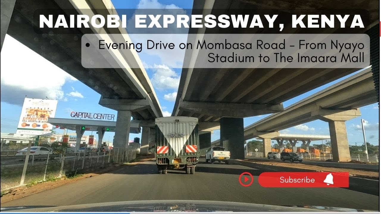 Mombasa Road Evening Drive || Nairobi Expressway - Nairobi, Kenya.