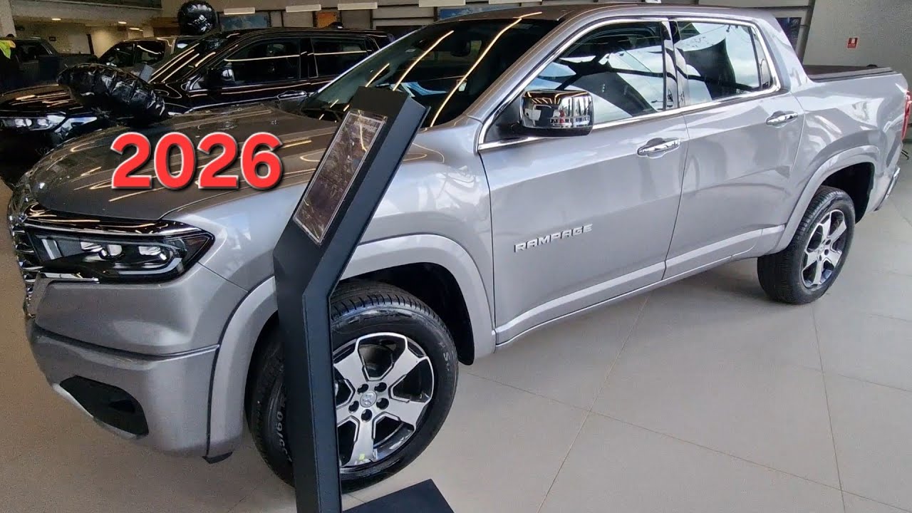 NOVA RAM RAMPAGE LARAMIE 4x4 2.2 TURBO DIESEL - 2026