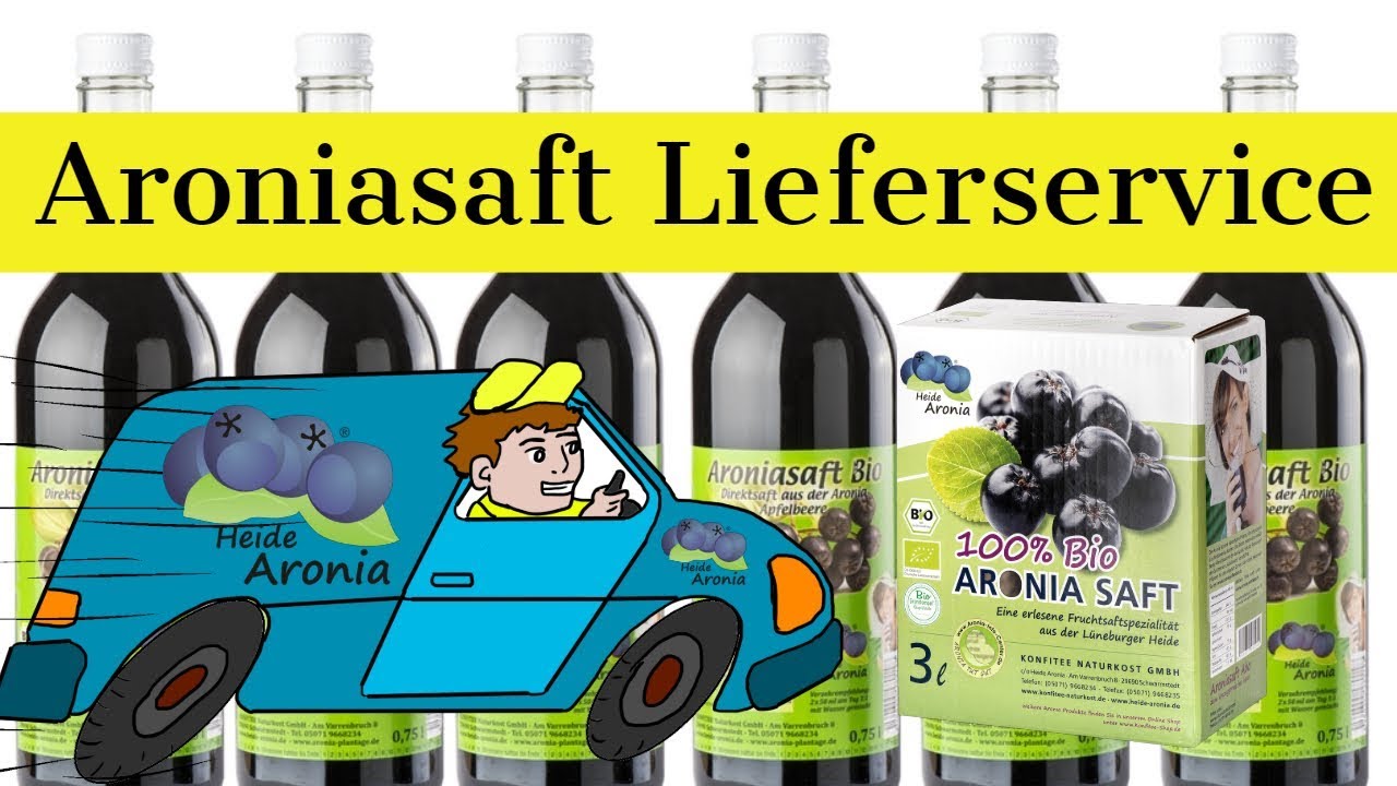 ⭐⭐Aroniasaft Lieferservice - Zum Vorzugspreis Keine Versandkosten ⭐⭐