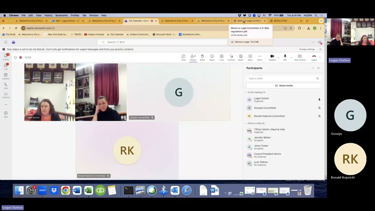 Common Council Legal Committee Meeting 2/12/26
