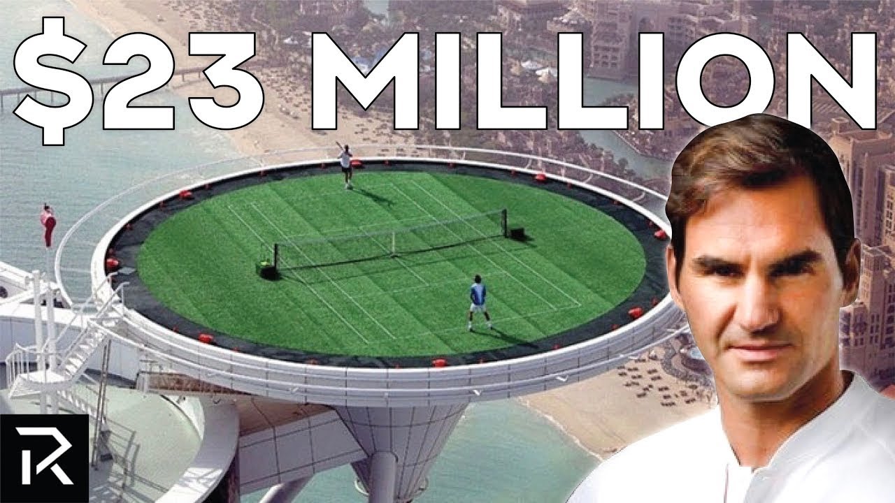 Inside Roger Federer's $23 Million Dollar Dubai Penthouse