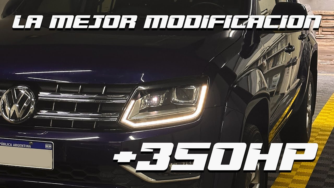 REACCION A +350HP AMAROK V6 | REPRO/CHIP STAGE 2