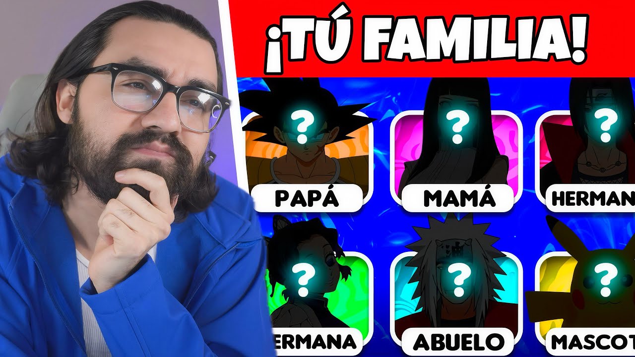 Construyendo MI FAMILIA PERFECTA de ANIME… ¡PADRE, MADRE, HIJO y MÁS!