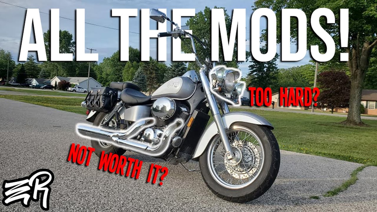 Какие модификации Honda Shadow лучше и хуже всего устанавливать?