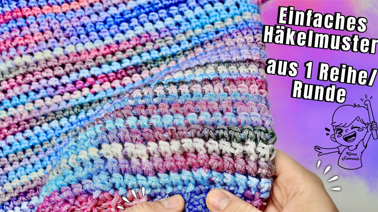 Einfaches Häkelmuster für Decken, Pullover und mehr | auch Amigurumis