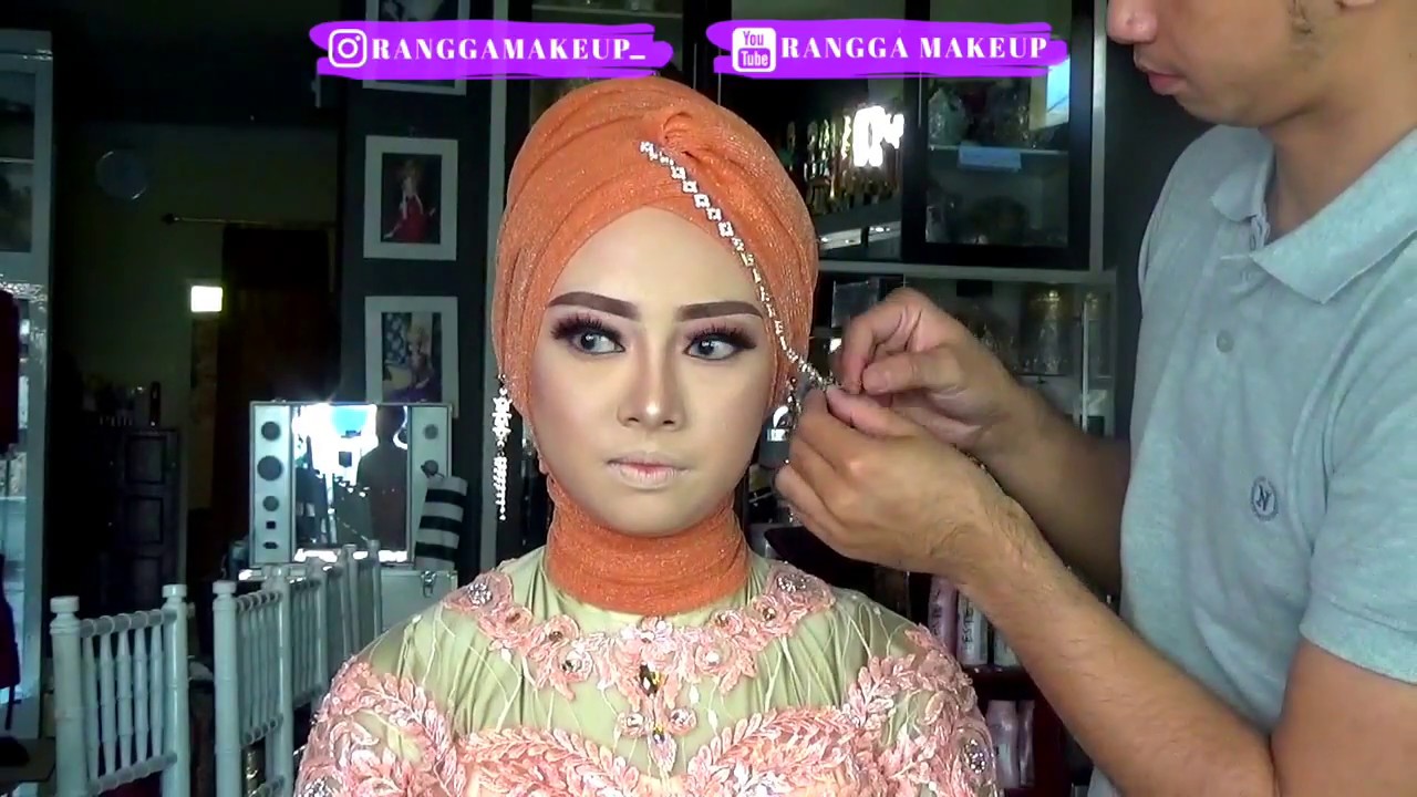 Tutorial Hijab Wedding Gampang Cuma 5 Menit | DIJAMIN!! | RANGGA MAKEUP