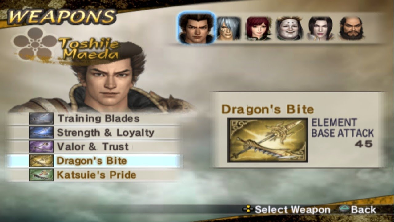 Samurai Warriors 2 Xtreme Legends | How to get Toshiie Maeda 4th Weapon (Dragon's Bite) #sw2xl #Ps2