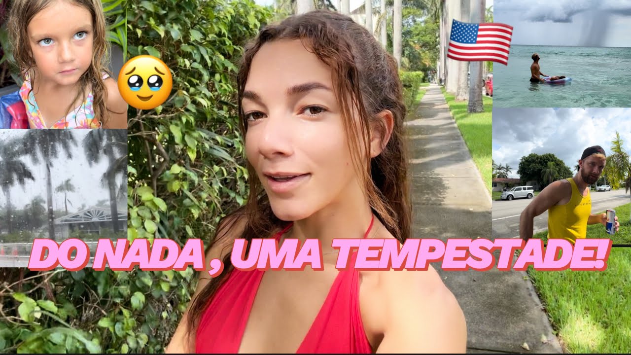 INVENTAMOS DE ANDAR AT&Eacute; A PRAIA E COME&Ccedil;OU A CHOVER MUITO !