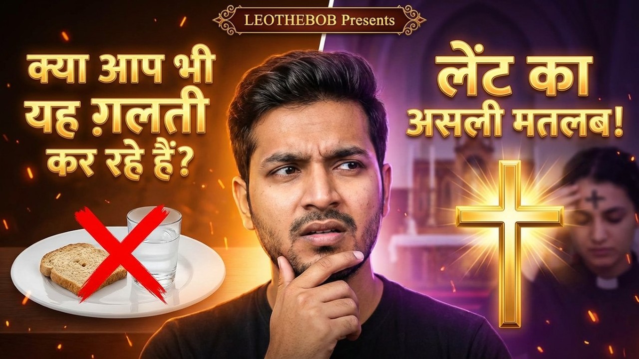 Hindi -What's The BIGGEST Lent 2026 Misconception Everybody Has ? #lent2026 #ashwednesday2026 #jesus