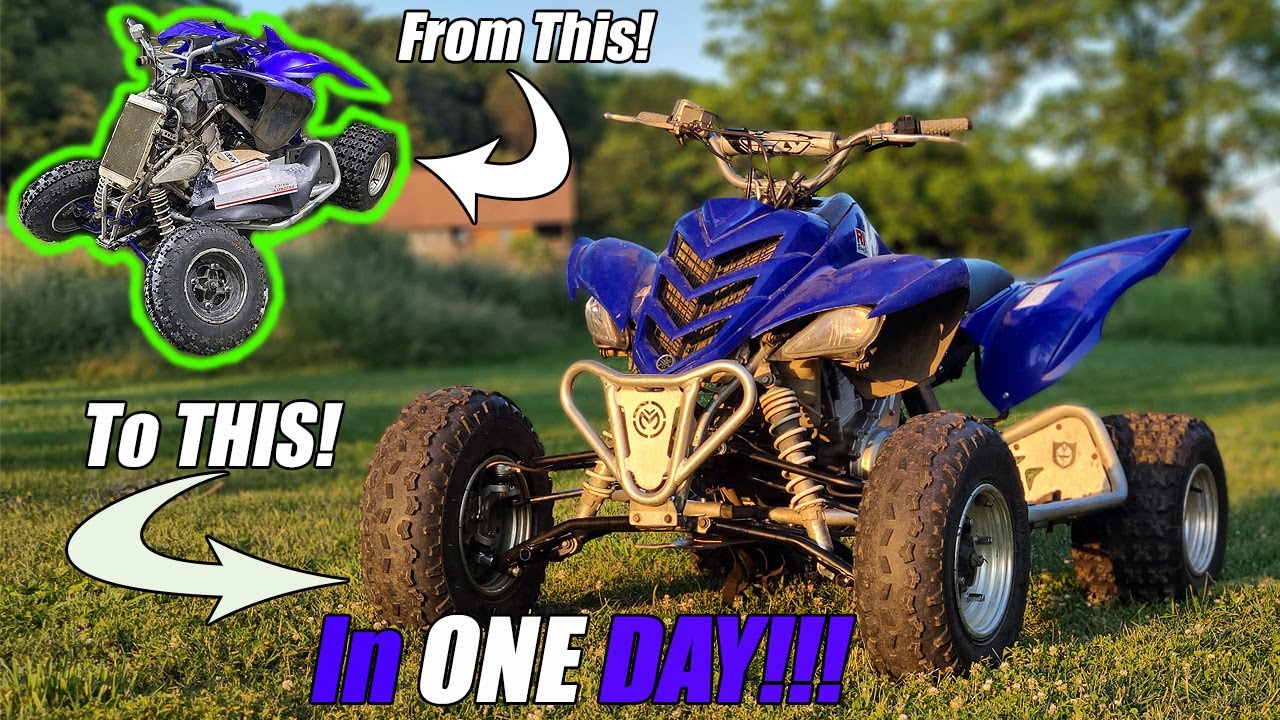 Building a TRASHED Raptor 700 In ONE DAY!