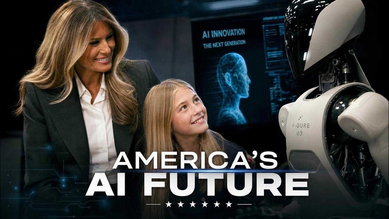 First Lady Melania Trump Honors America's Top Student Innovators at Presidential AI Awards
