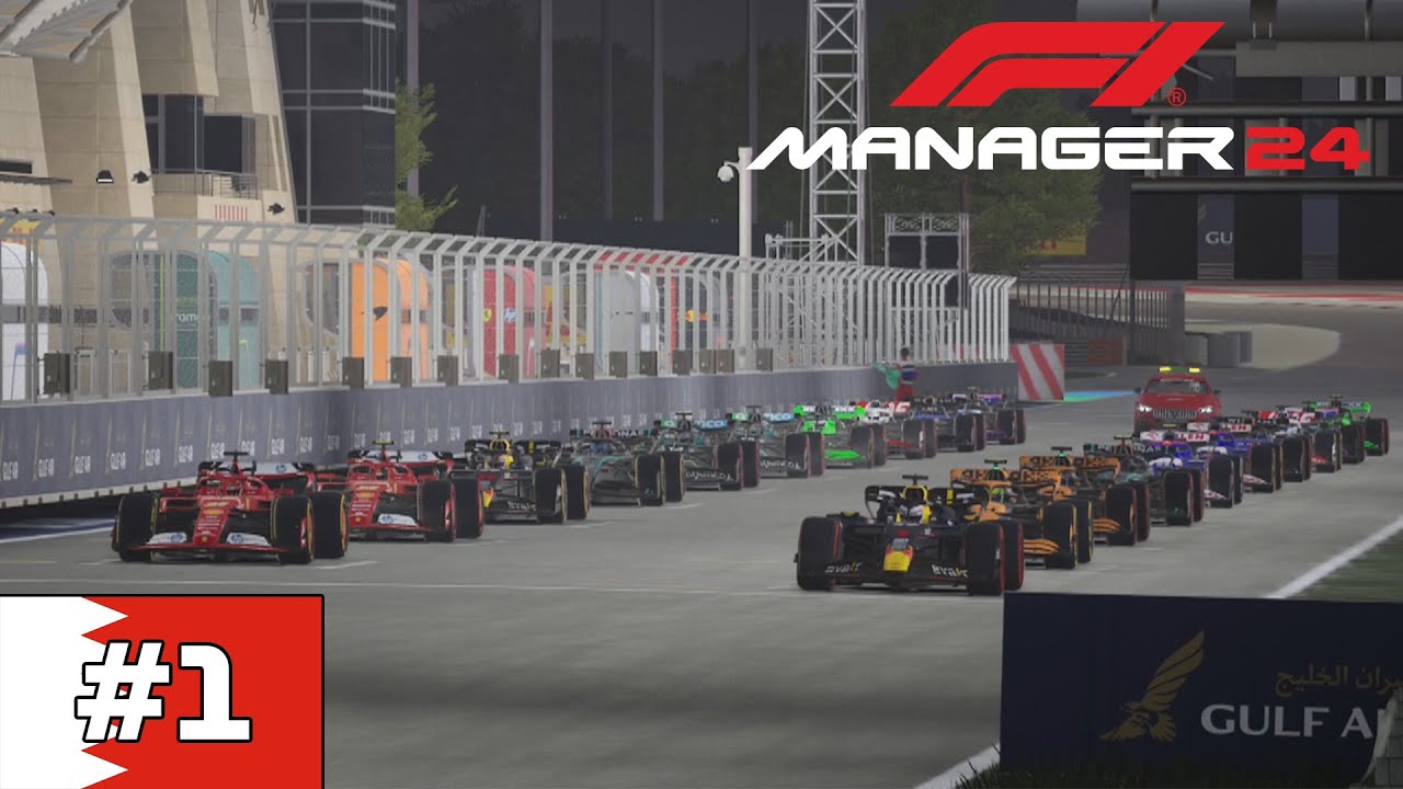 F1 Manager 24: Grid Changes Every Race #1 - 2024 Bahrain Grand Prix
