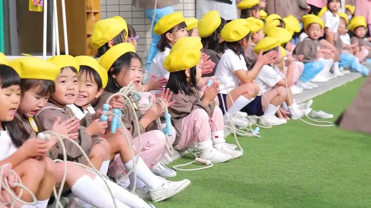 大治幼稚園 なわとび大会