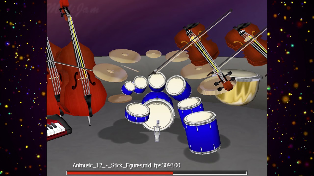 MidiJam: Wayne Lytle, Animusic - Stick Figures