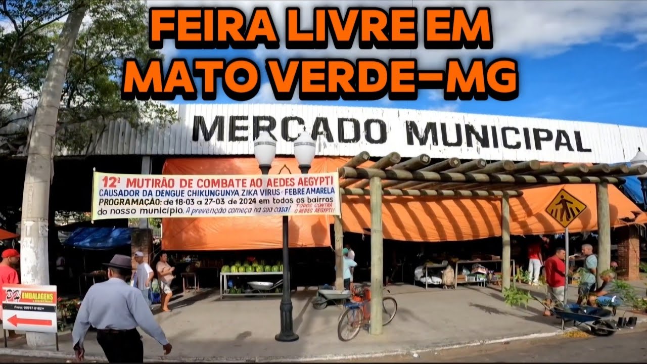 FEIRA EM MATO VERDE-MG. TRADIÇÃO E CULTURA DE UM POVO TRABALHADOR.