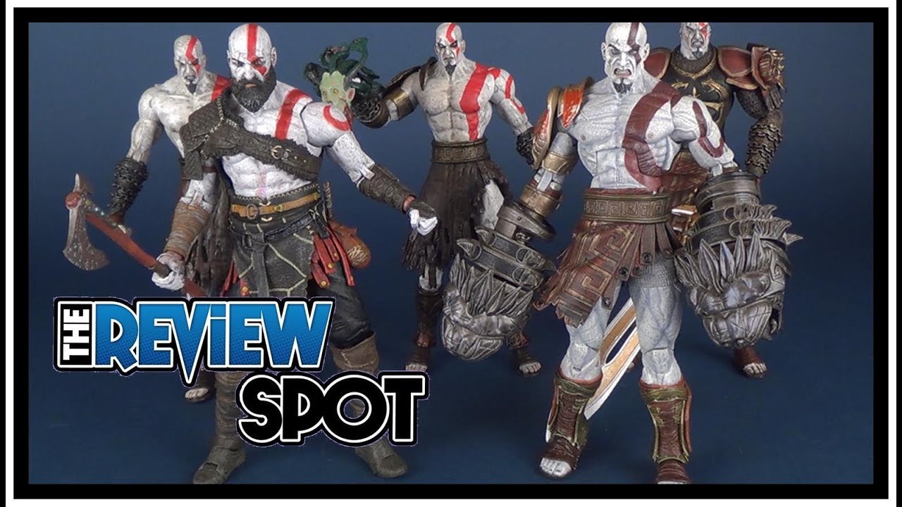 Comparison | Comparing all the NECA God of War Kratos Figures!