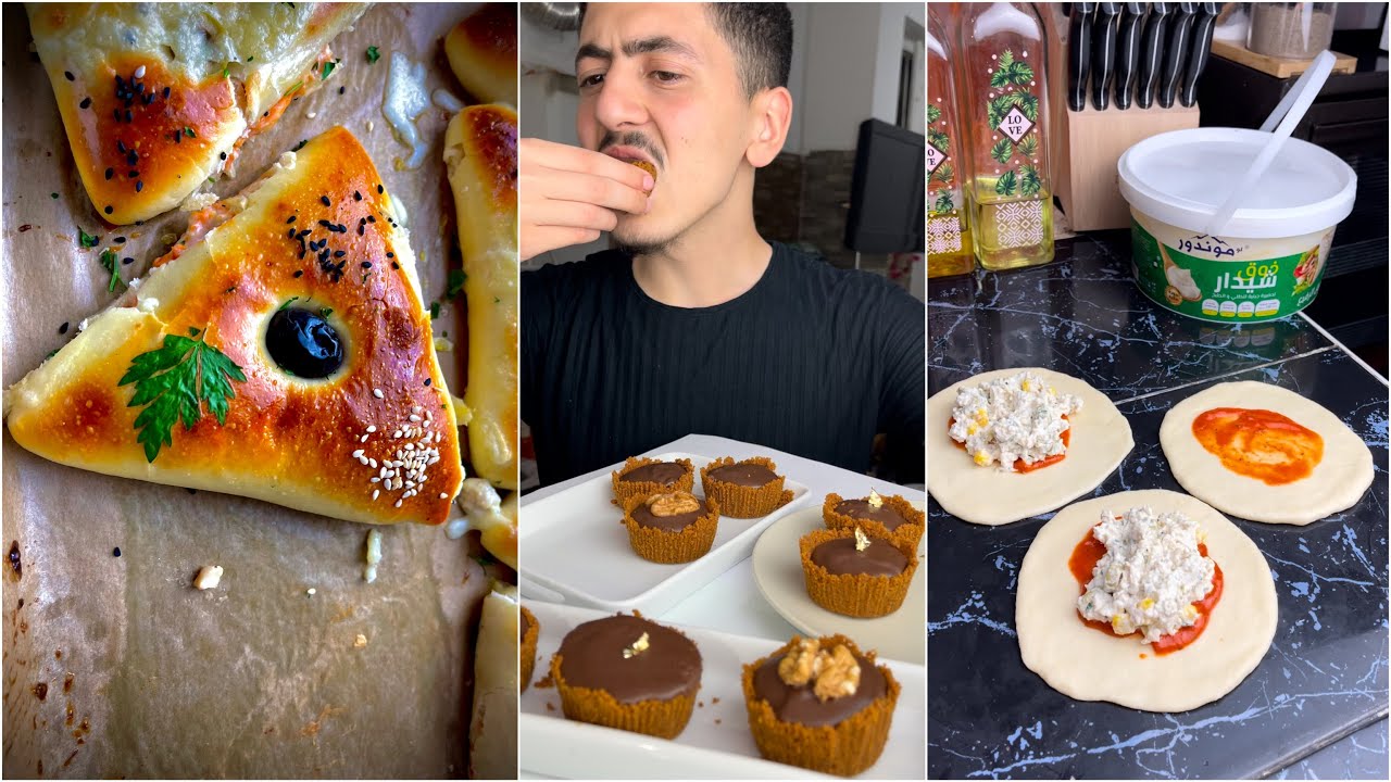 مملحات السوفلي بعجينة بدون إختمار 😍 حضريهم ليوم لفطور مع تارتولات الشوكولا بدون فرن 👌لهبال تع دنيا