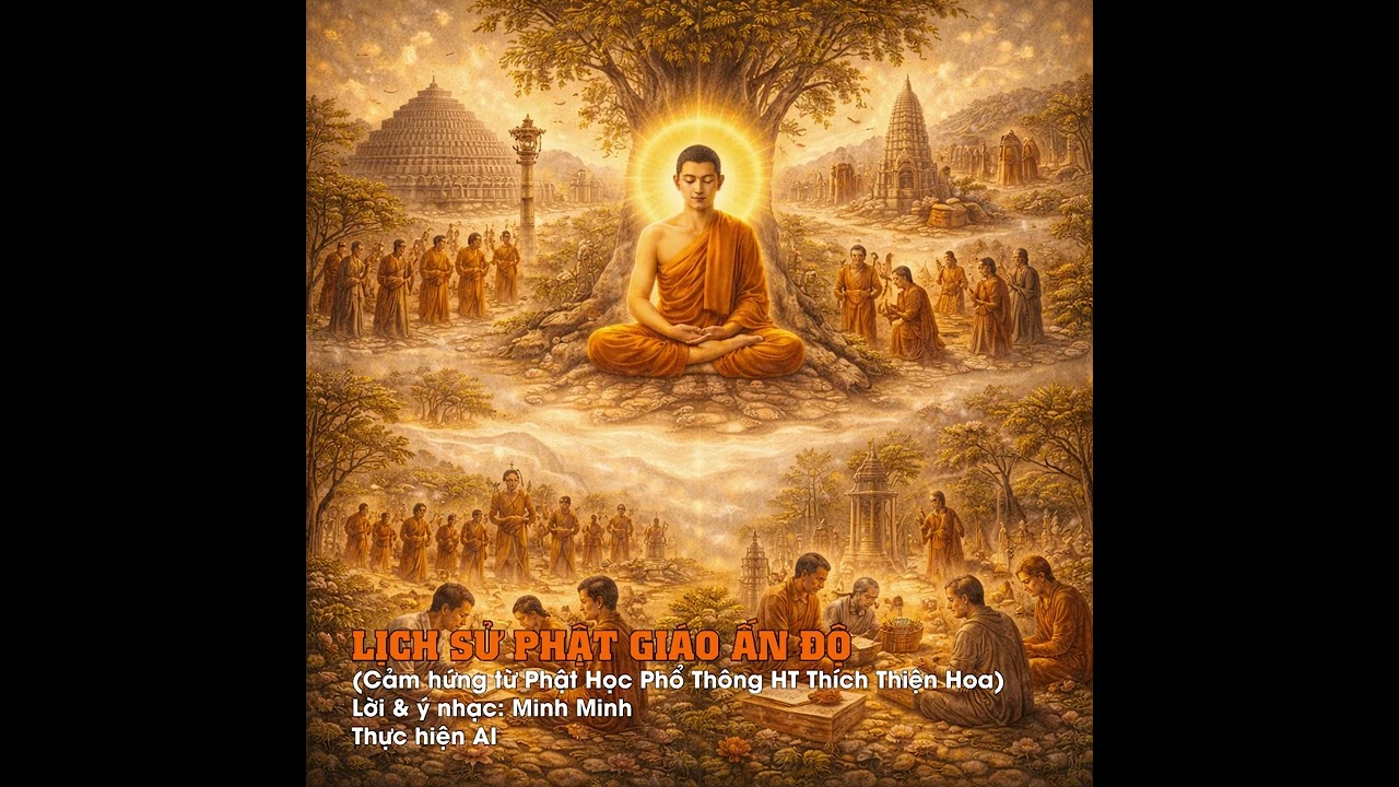 LỊCH SỬ PHẬT GIÁO ẤN ÐỘ #nhạcphậtgiáo #nammoadidaphat #nhachaymoingay #thiền
