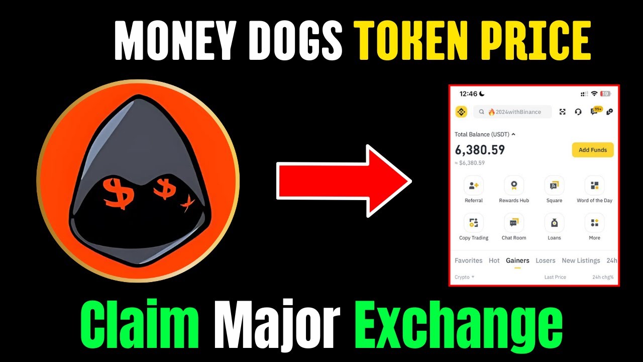 Money Dogs Token || Claim, Stake, and Listing Date Update 2024 ||