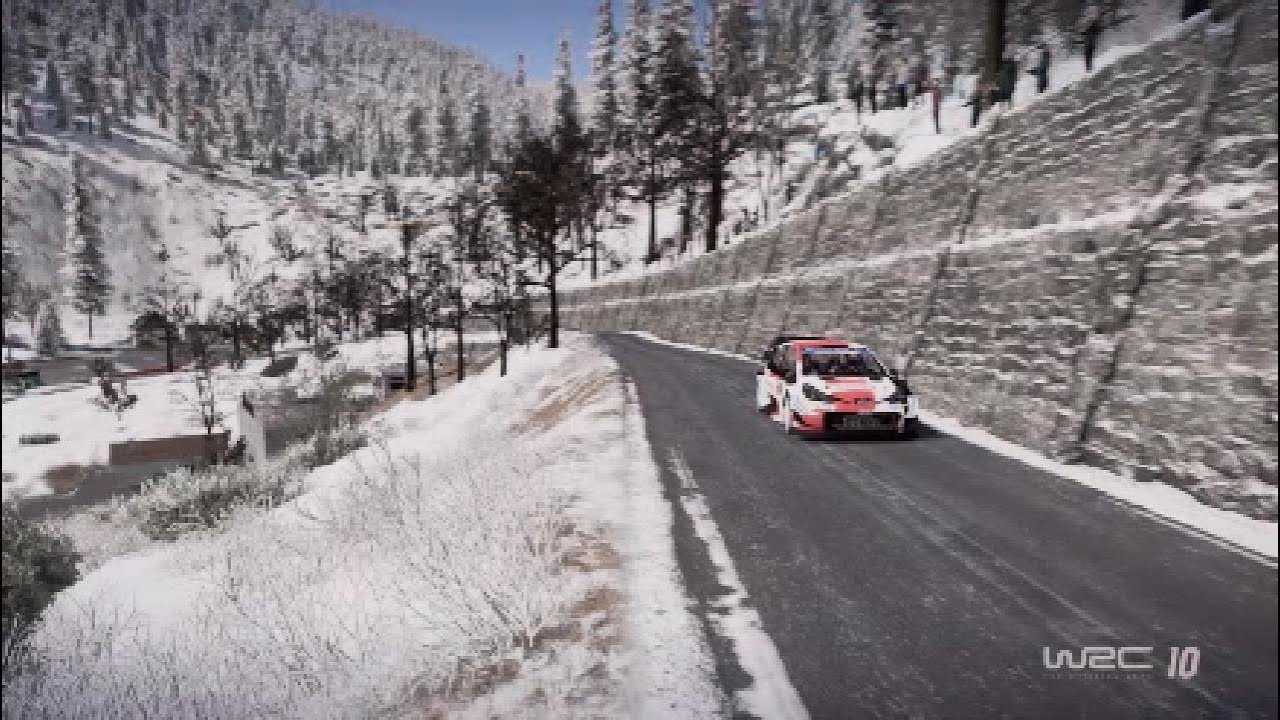 WRC 10 (PS5) - WORLD RECORD - RALLYE MONTE-CARLO AGNIÈRES-EN-DEVOLUY REVERSE SS