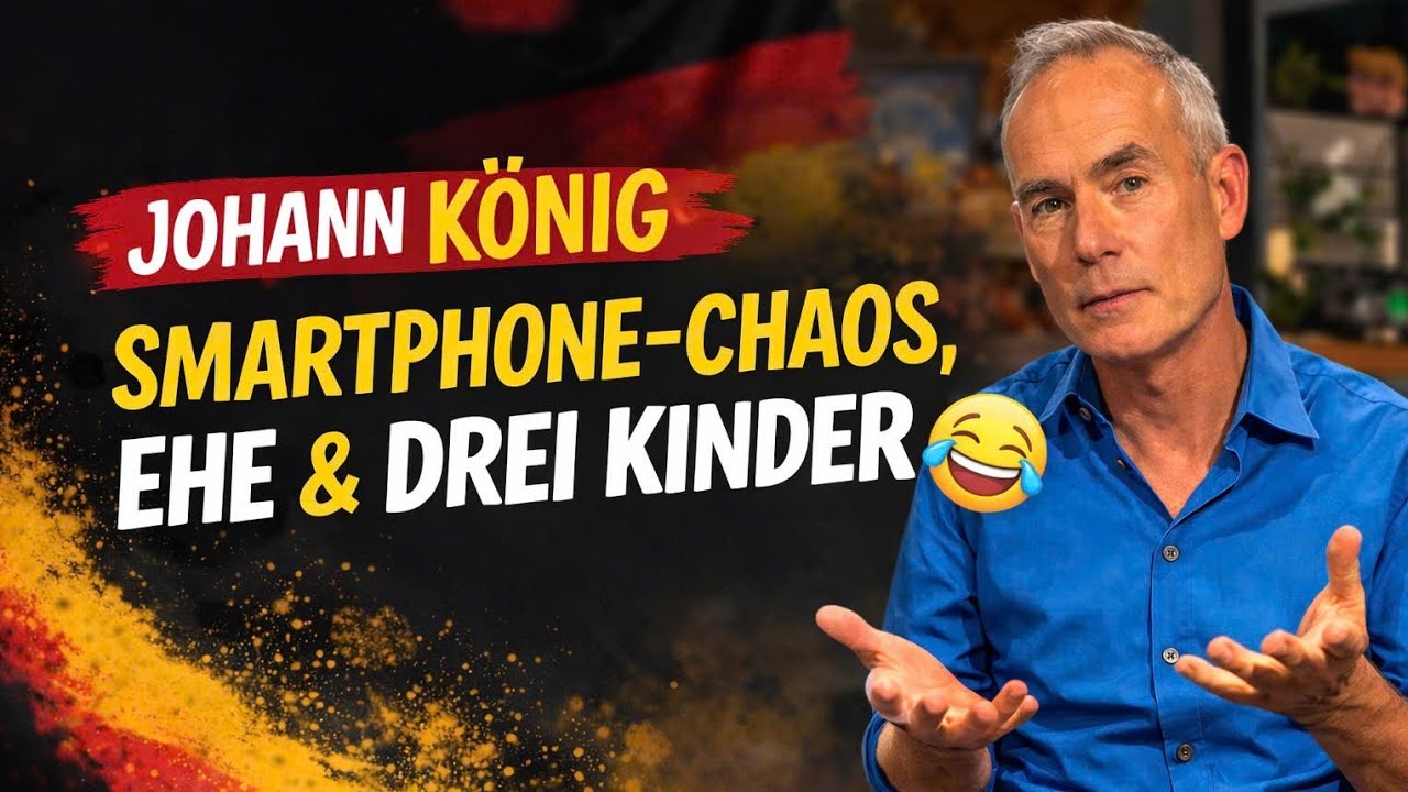 Johann König – Smartphone-Chaos, Ehe & Drei Kinder 😂 | Lustige Alltagsgeschichten aus Deutschland