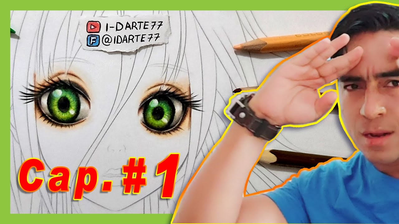 Cómo Pintar OJOS de ANIME Realista 1er Episodio