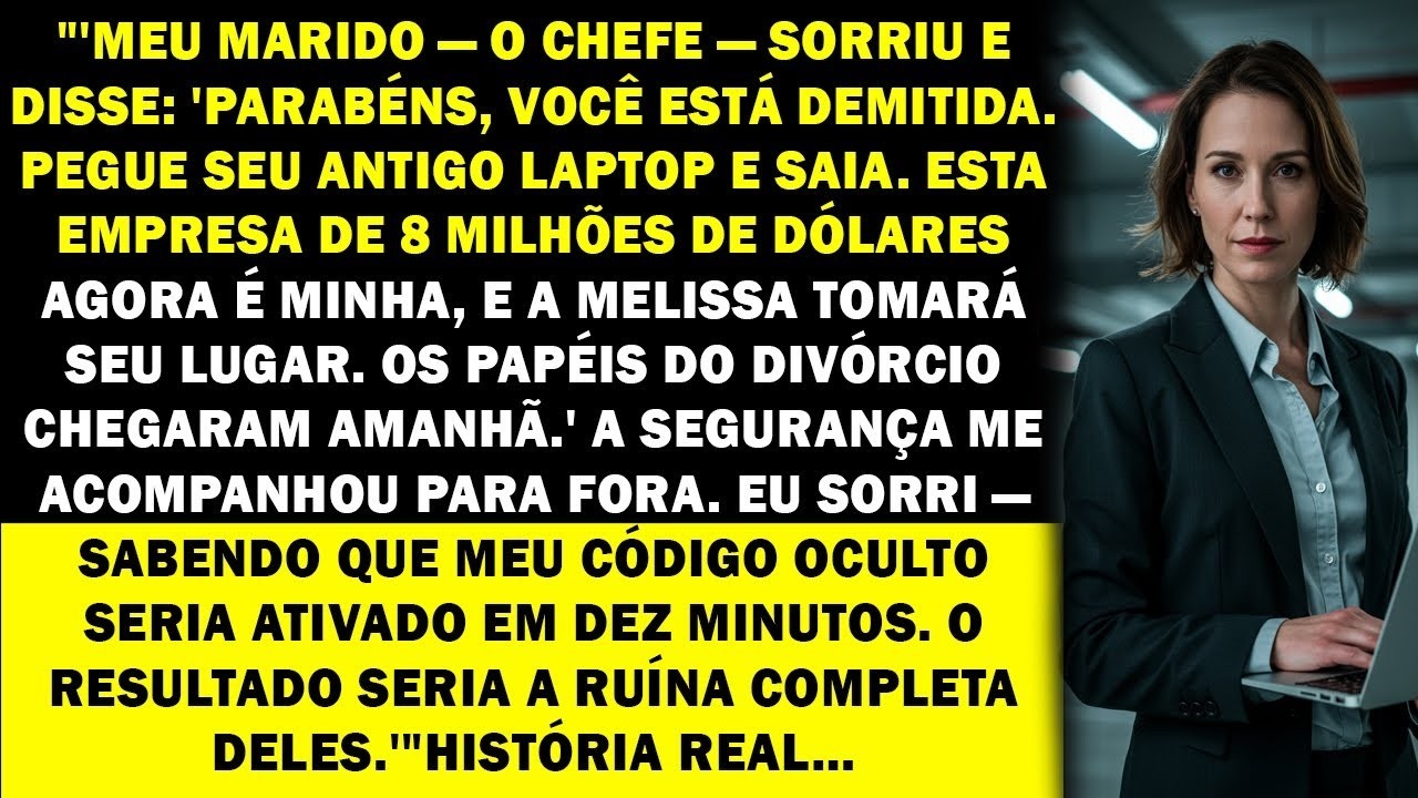 Ele me demitiu por causa da amante — acabei destruindo sua fortuna milionária com um código ocult