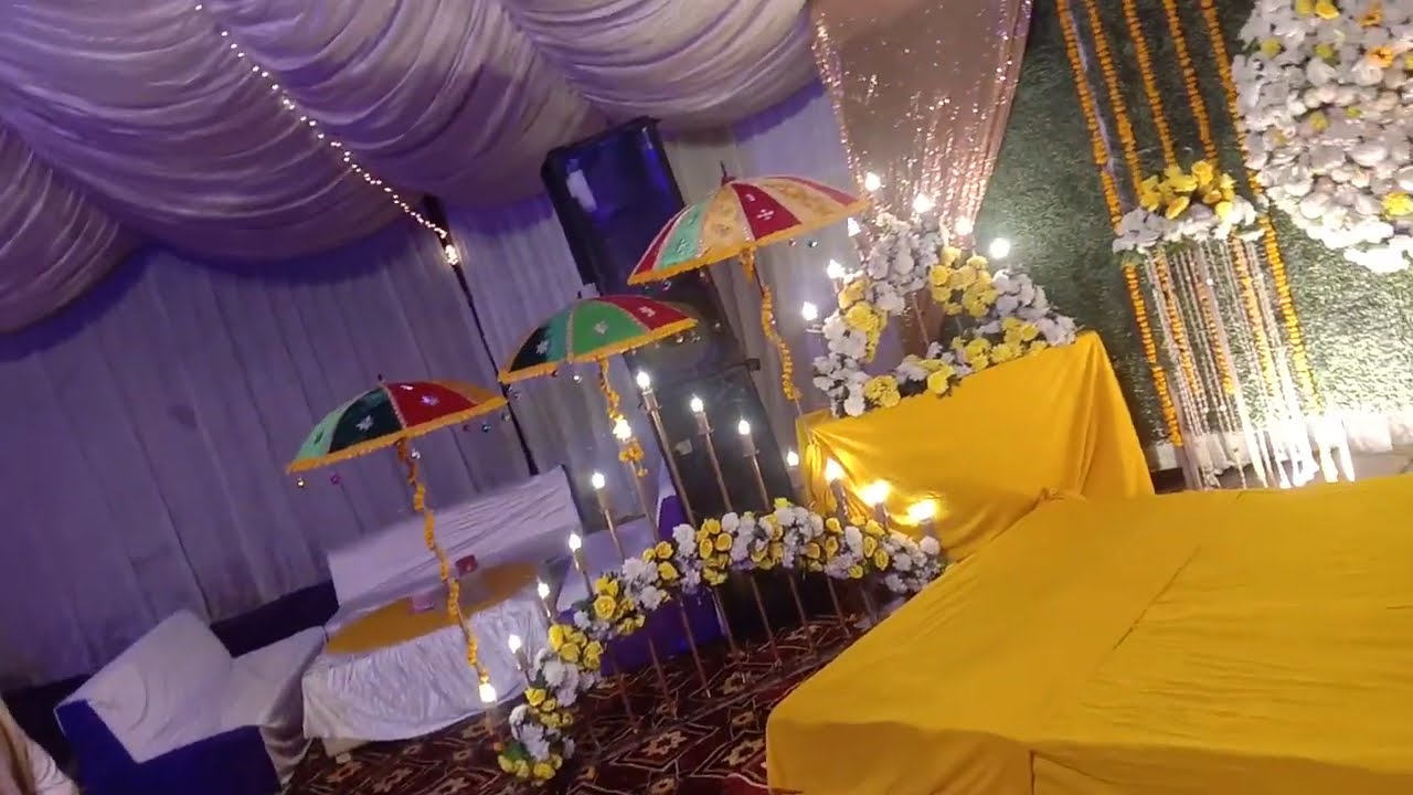 Old memories mehndi setup 