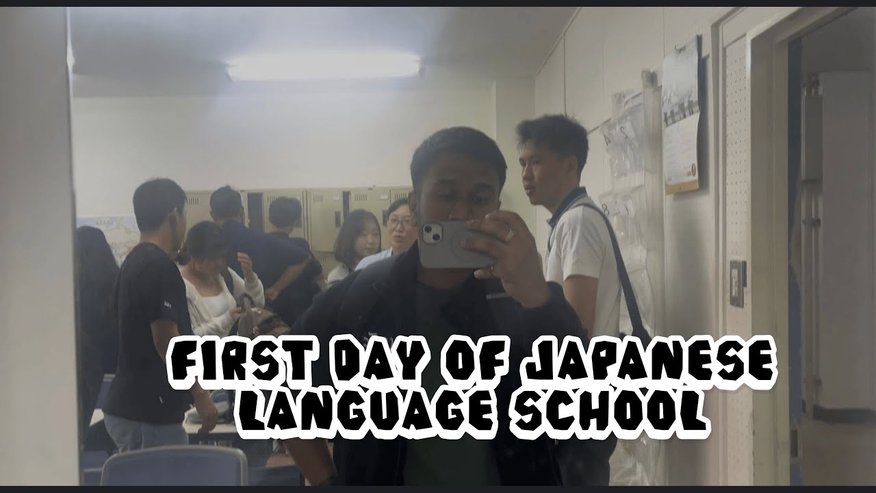 [VLOG 2] First  Class of Japanese Language School in Japan |🇮🇳 In 🇯🇵| Student Life in Japan