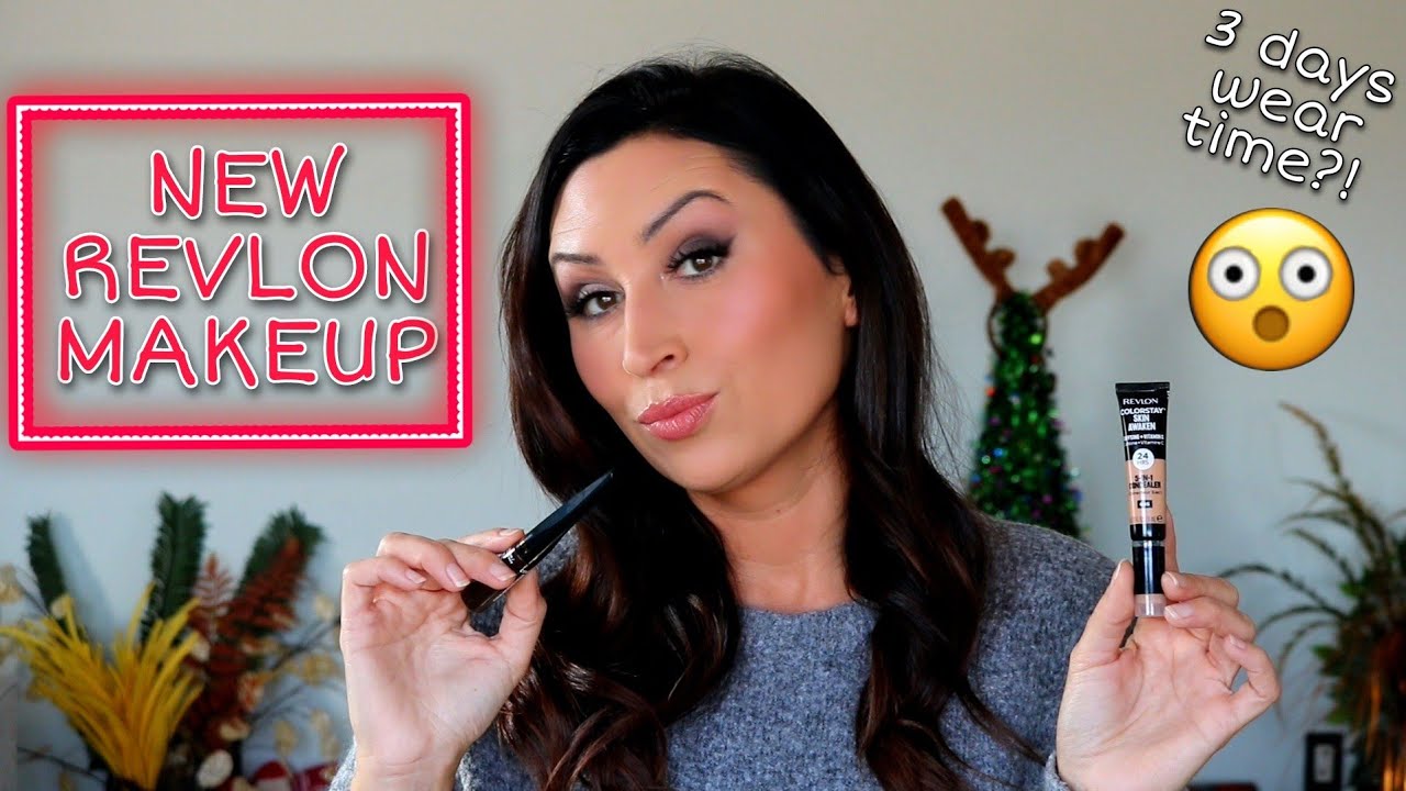 NEW Revlon colorstay skin awaken concealer & colorstay brow ink review! Natural Lighting!