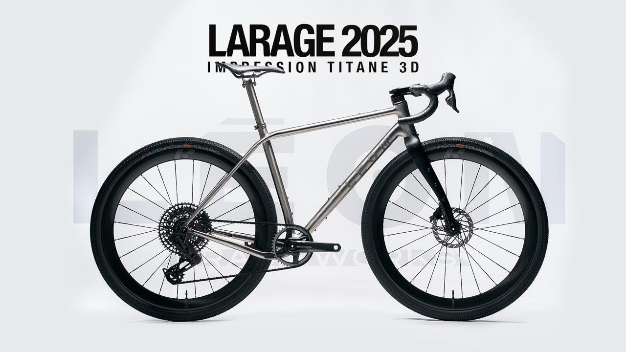 LEON FRAMEWORKS 2025 - 3D PRINTED TITANIUM BIKES
