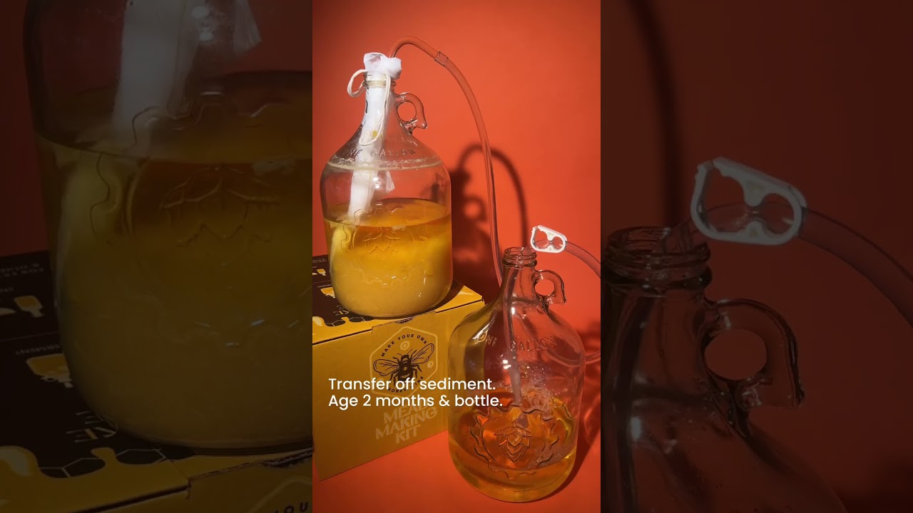 How to Make a Peach #Mead 🍑🍯