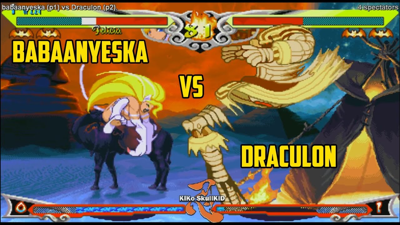 Vampire Savior - babaanyeska Vs Draculon - 720pHD