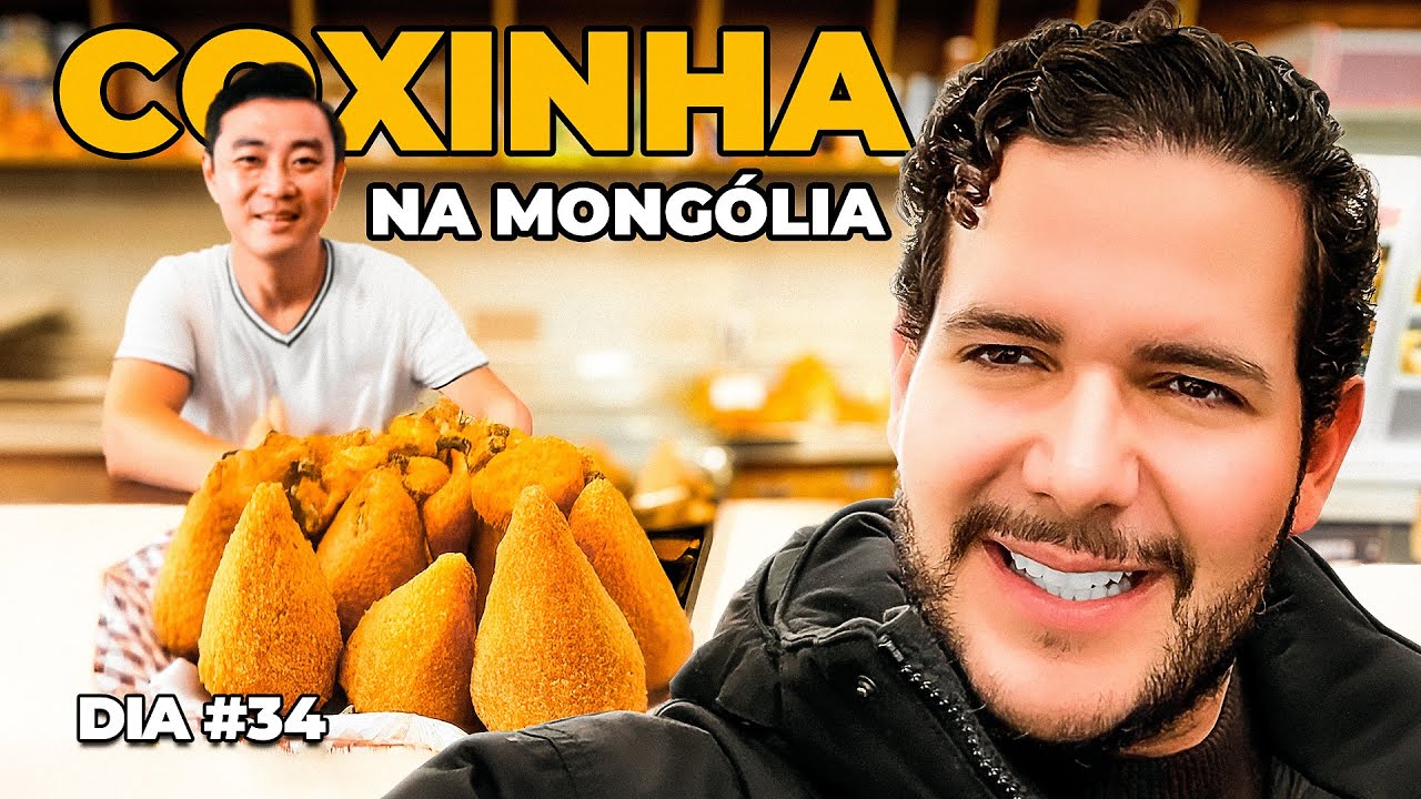 Fomos enganados! Descobri que a coxinha não é Brasileira e sim da Mongólia 🇲🇳- Ep34