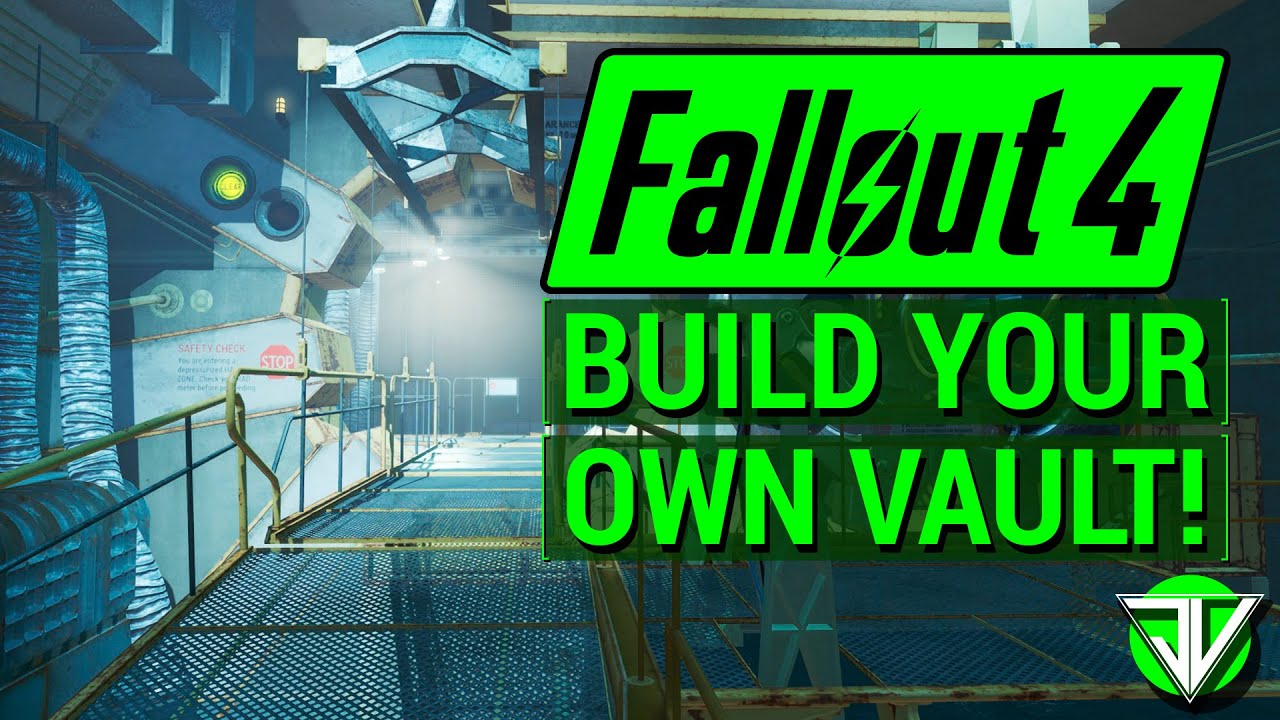 FALLOUT 4: NEW Vault Building Mod Adds COMPLETE Vault Building System! (Mod Spotlight)