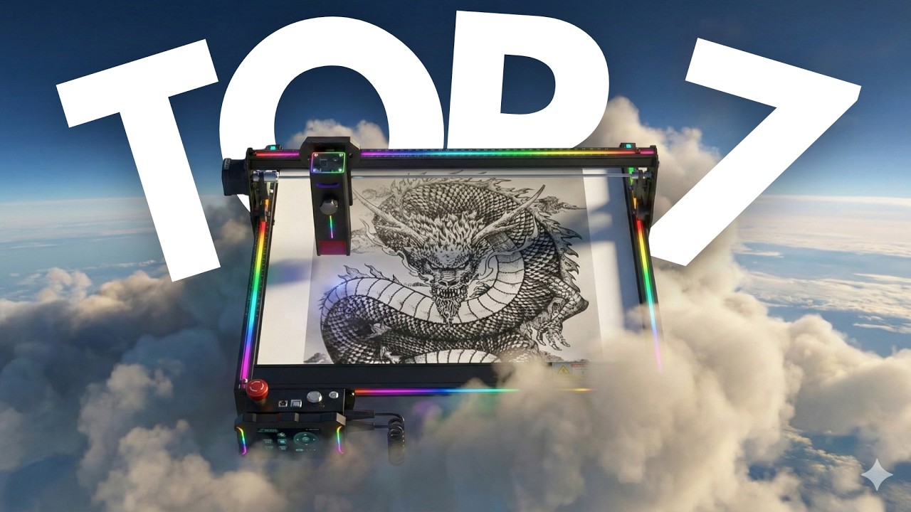 7 MEJORES Máquinas de Grabado Láser BARATAS Amazon 2026 [Calidad/Precio] Grabadoras Láser - Corte