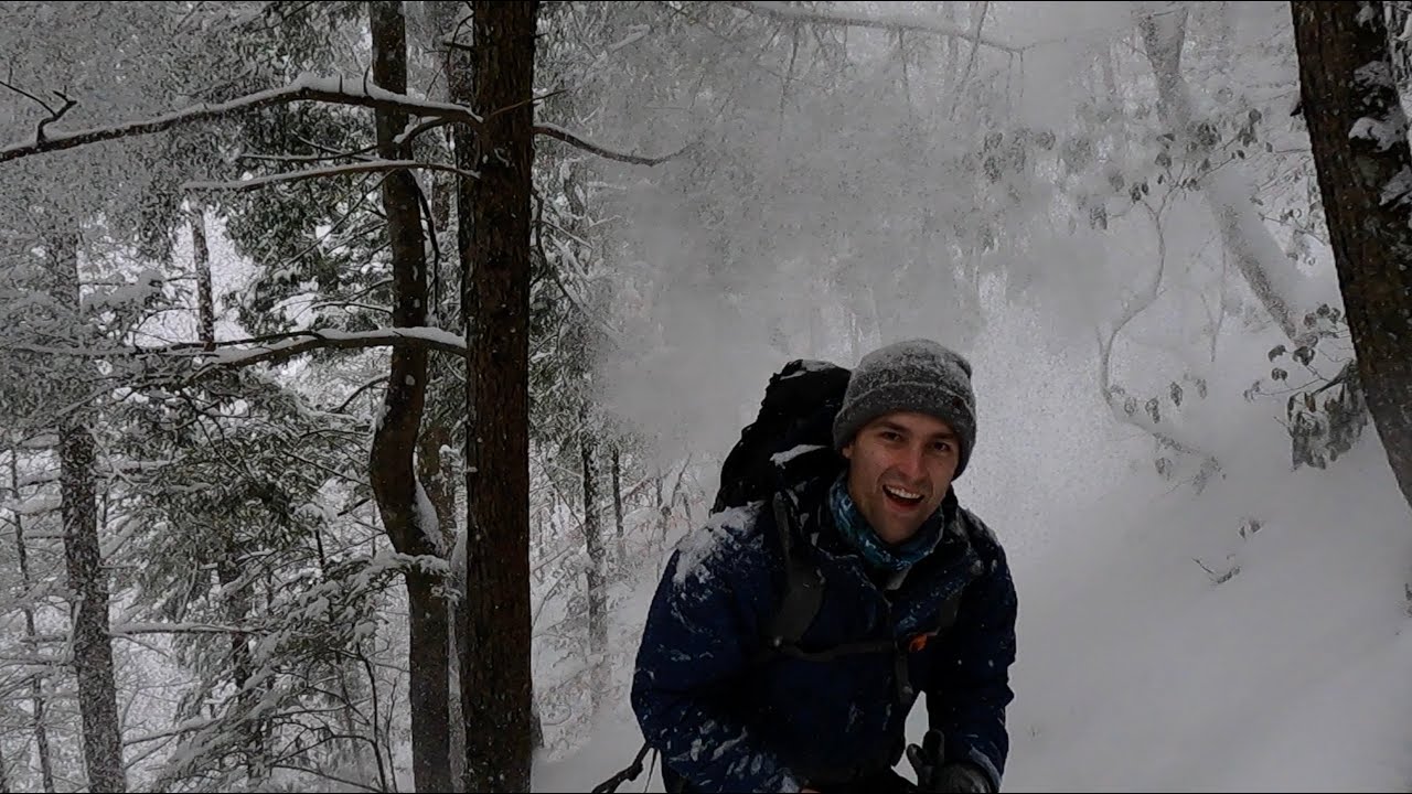 Exploring the Great Smoky Mountains in a Winter Storm