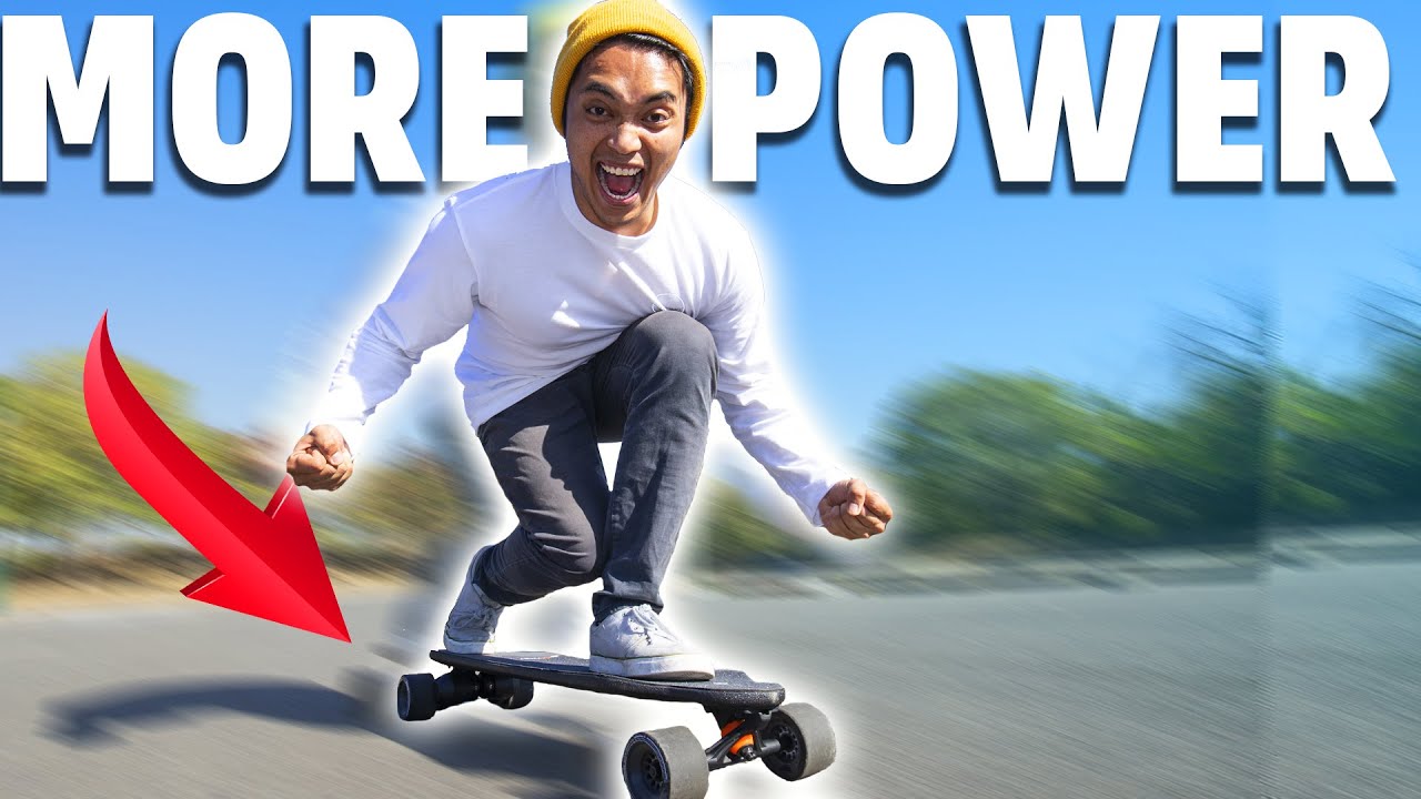 POWERFUL Electric Skateboard - Exway X1 Pro RIOT Review & SPEED Test