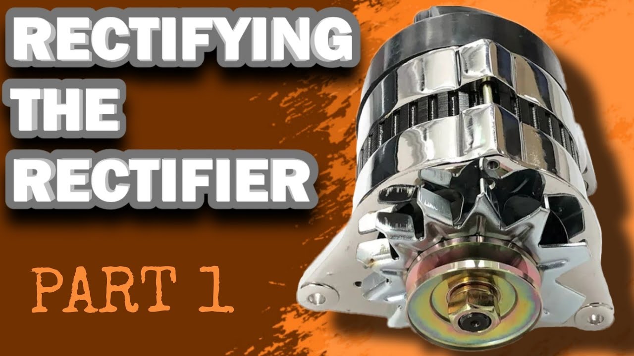 Lucas ACR Alternator Repair Part 1 - Rectifier Removal