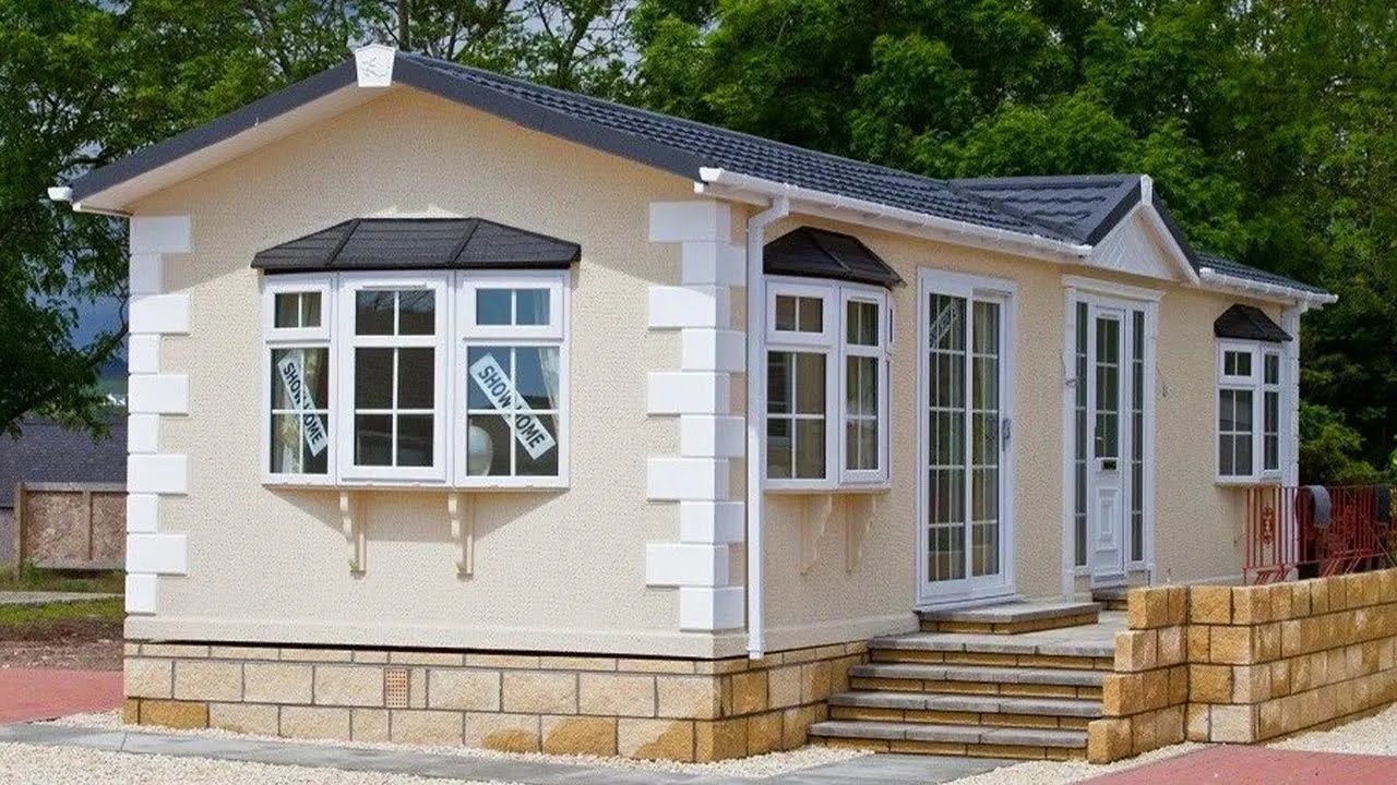 Amazing Beautiful Static Caravan Chalet Lodge for Sale