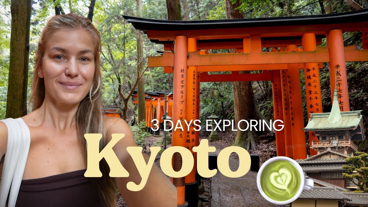 3 дня в Киото ⛩️🇯🇵🍜 Святилища, чайная церемония и онсэн | Видеоблог о Японии
