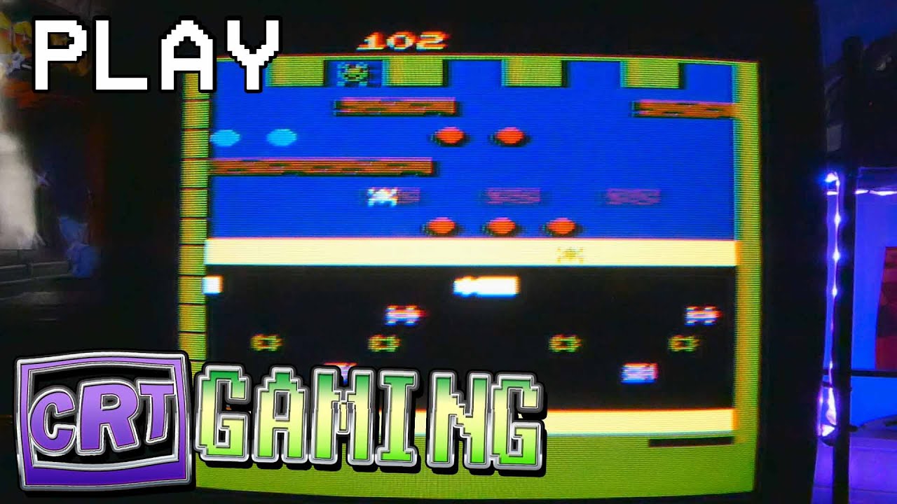 Frogger for Atari 2600 (CRT Gaming)