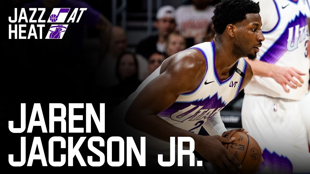JJJ BUCKETS in MIAMI 🤪 | UTAH JAZZ