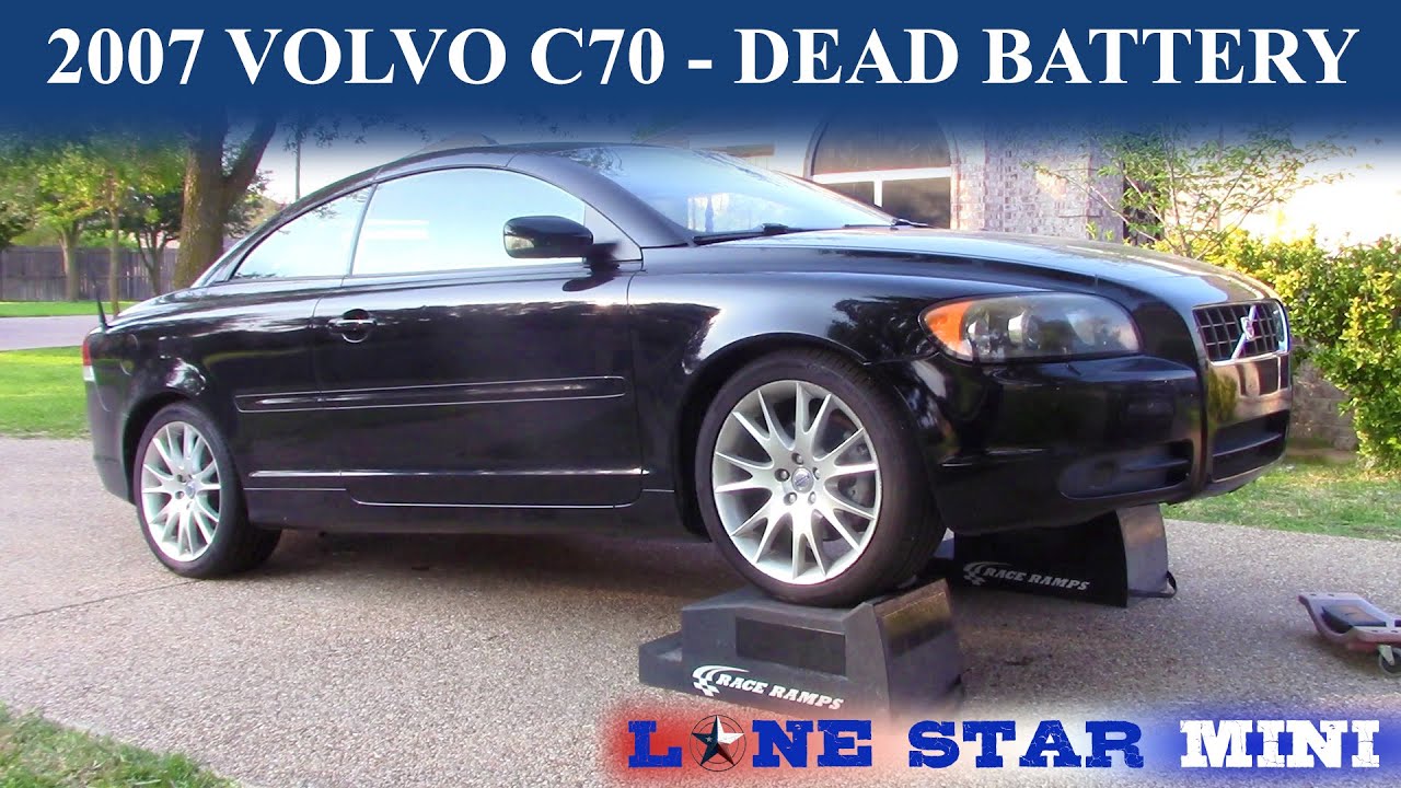 2007 Volvo C70 Convertible - Dead Lock - Dead Battery