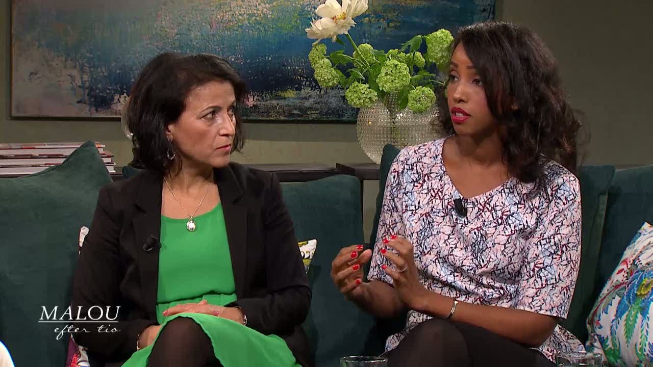 Khadra och Bayan är två av drygt 38.000 könsstympade kvinnor i Sverige - Malou Efter tio (TV4)