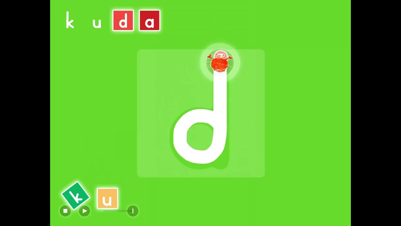 Iwritewords Writing Words in Lowercase Letters (Indonesian Version/Versi Bahasa Indonesia, HD4K)